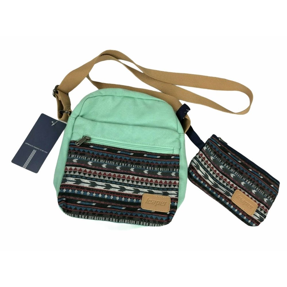NEW NWT Brand New LEAPER Cross Body Bag Carrying